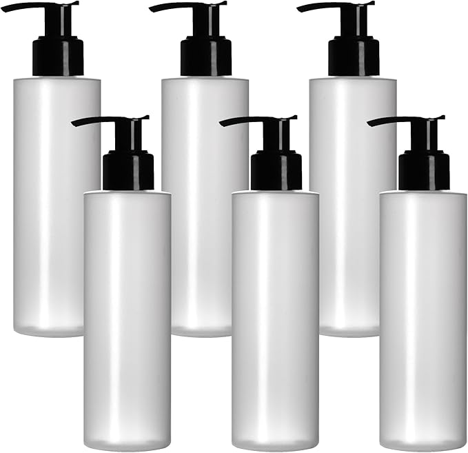 Plastic Bottle 8 Oz - Massage Lotion & Oil Bottles