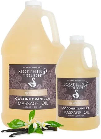 Soothing Touch® Herbal Therapy Massage Oil Coconut Vanilla